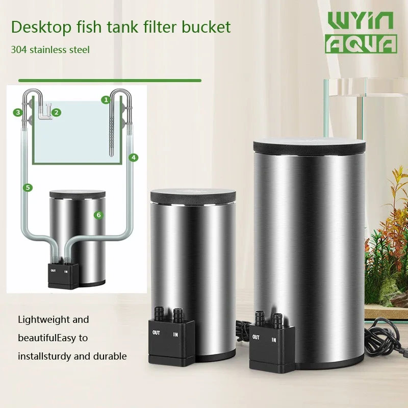 Silent Desktop Aquarium Filter - Reef Tank Filter ulasan dan harga