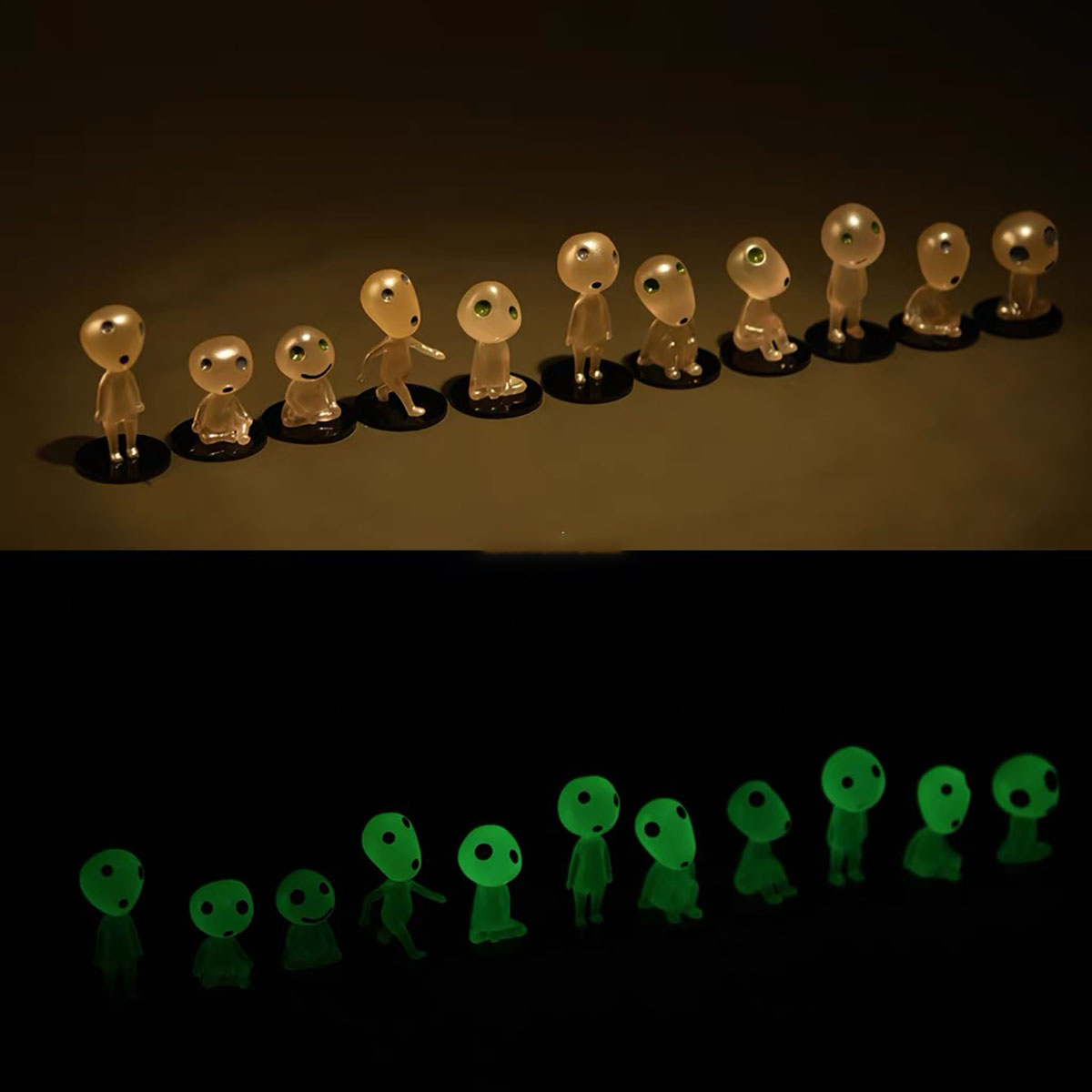 10Pcs Luminous Elves Mini Figu - Marine Fish Tank ulasan dan harga