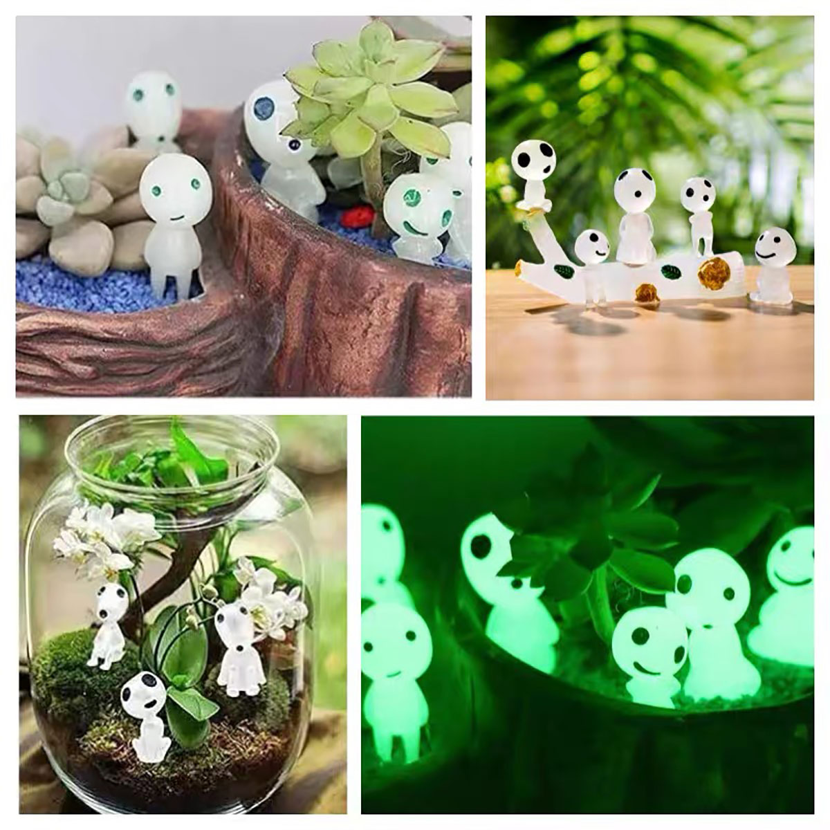 10Pcs Luminous Elves Mini Figu - Marine Fish Tank ulasan dan harga