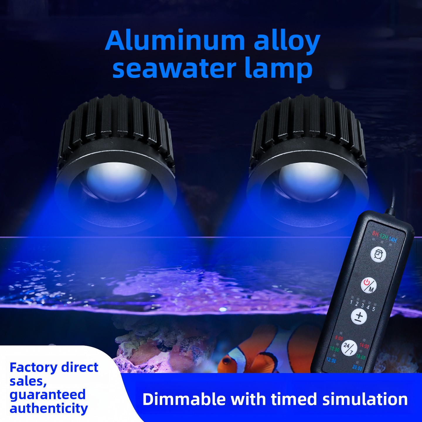 Deep-sea spectral intelligent  - Reef Lighting ulasan dan harga